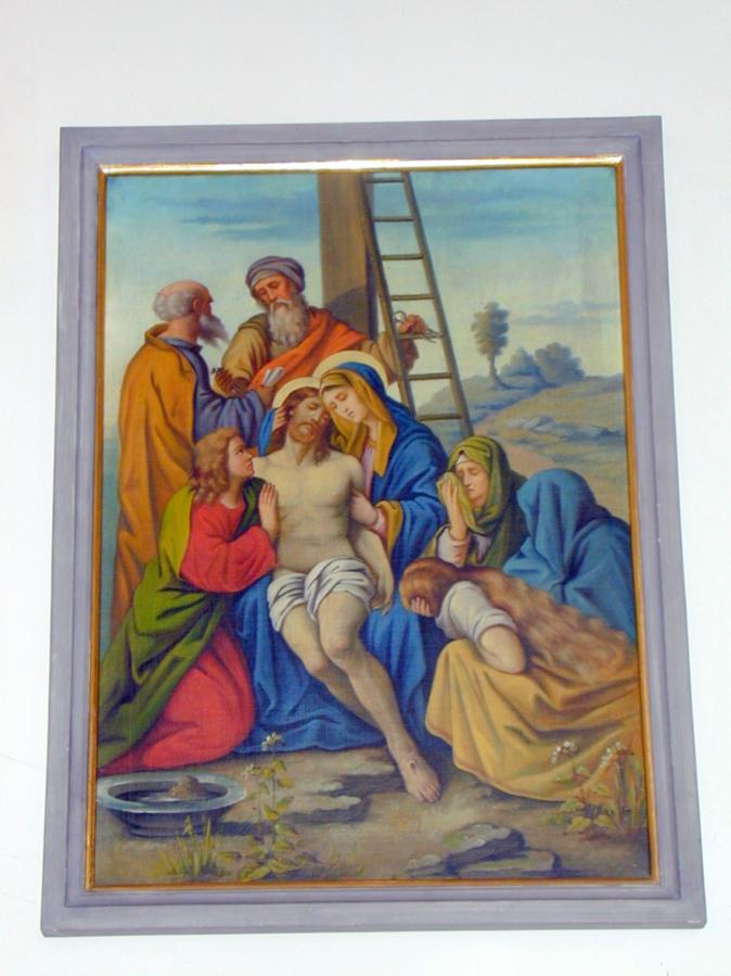Station 13 - Jesus wird vom Kreuz abgenommen und in den Schoß seiner Mutter gelegt